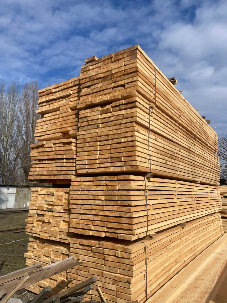 Доска обрезная 50x200x6 м