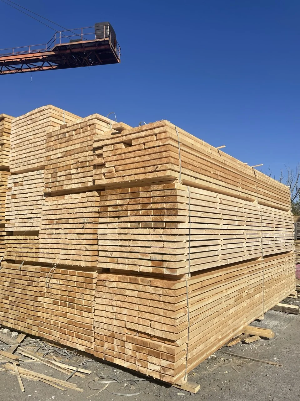 Доска обрезная 50×150×6000 мм (6 м)