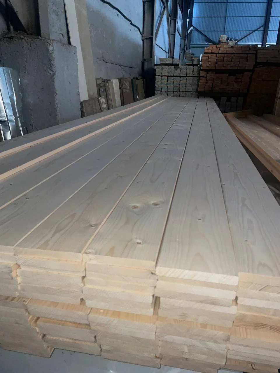 Доска обрезная строганная 20x146x6 м