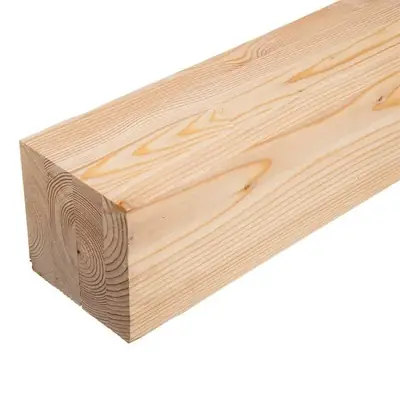 Брус 100x100x3 м сухой строганный клееный
