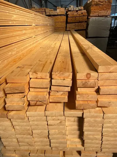 Доска обрезная 50x150x6 м сух